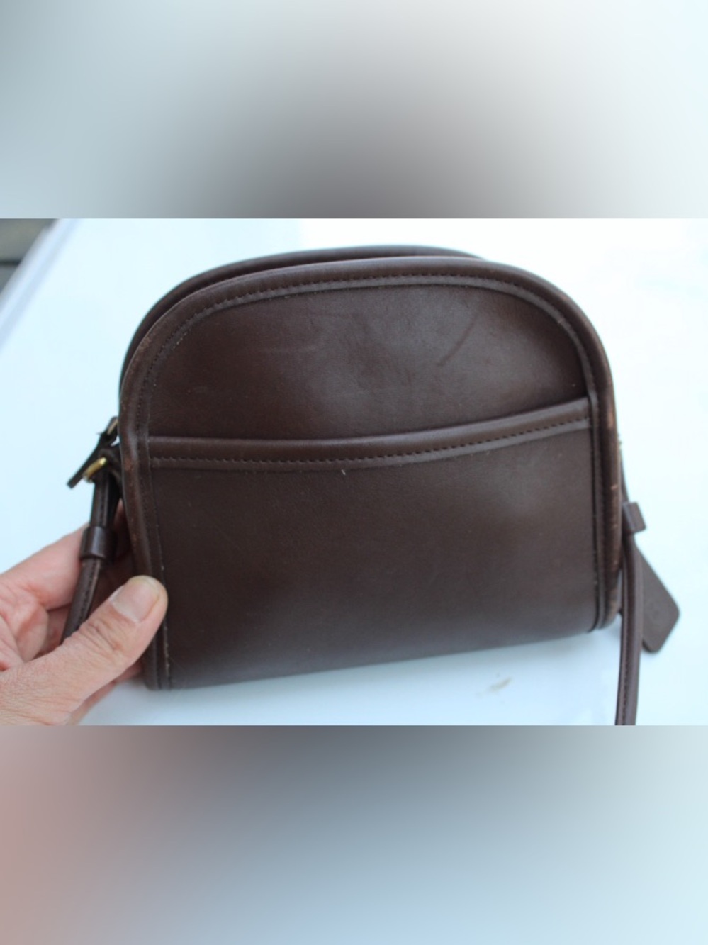 Vintage Coach Abbie zip bag - Picture 9 of 15